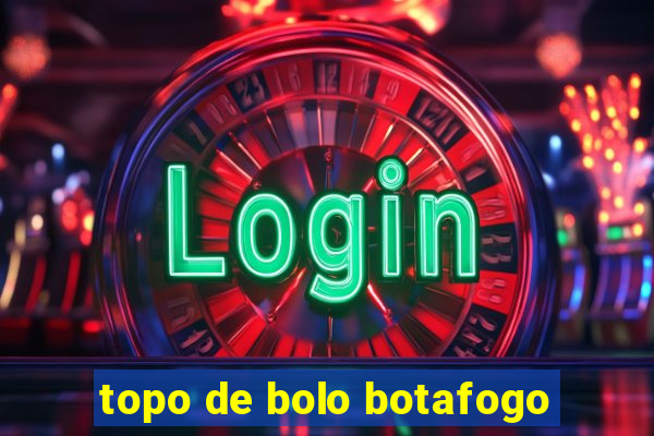 topo de bolo botafogo